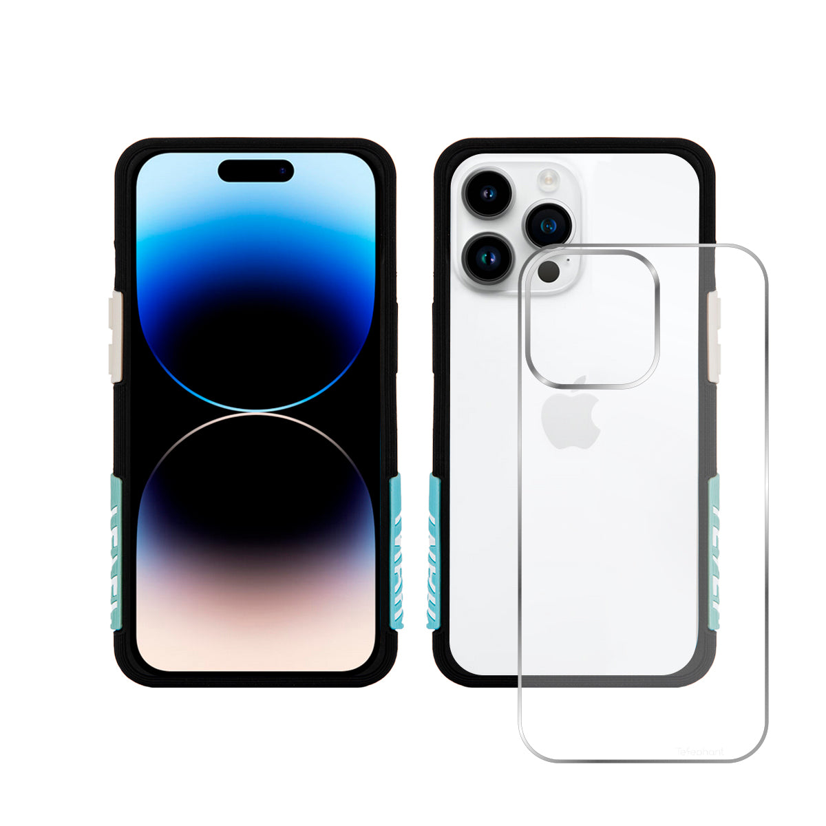EPI 水波紋抗污防摔手機殼 黑森藍 iPhone 14 系列