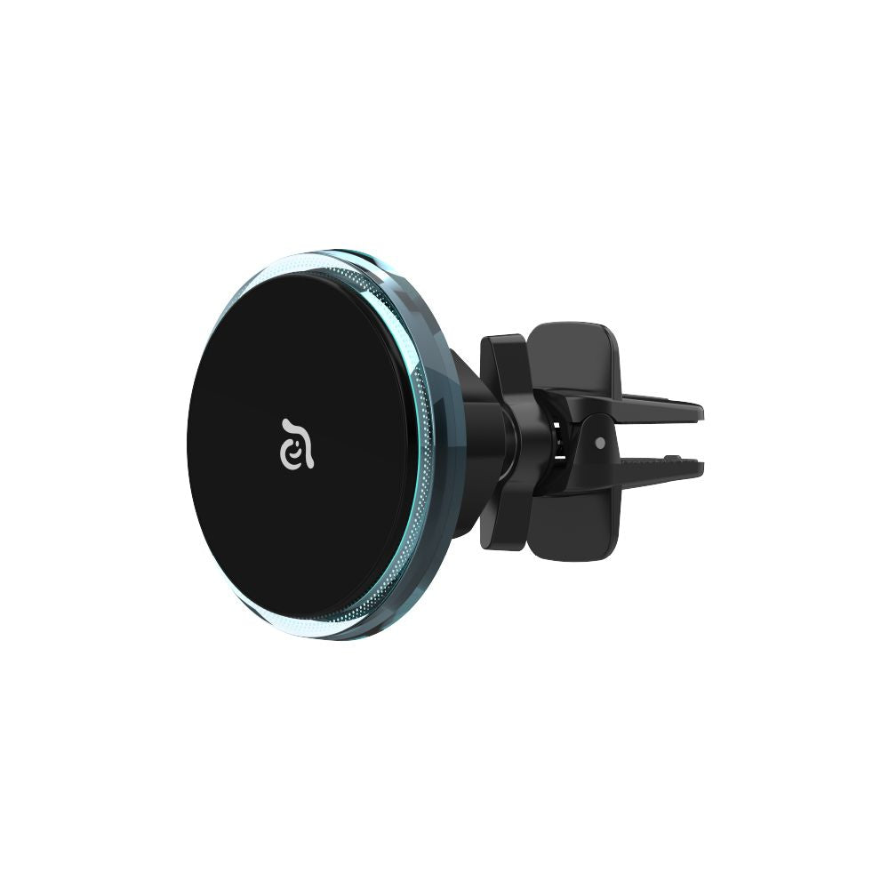 ADAM 亞果元素 OMNIA CX1 LED 炫光藍車用磁吸充電器 ｜亞瑟3C生活