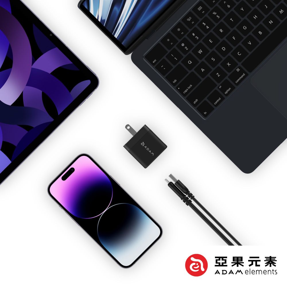 OMNIA X35A GaN 35W 雙孔迷你快速電源供應器