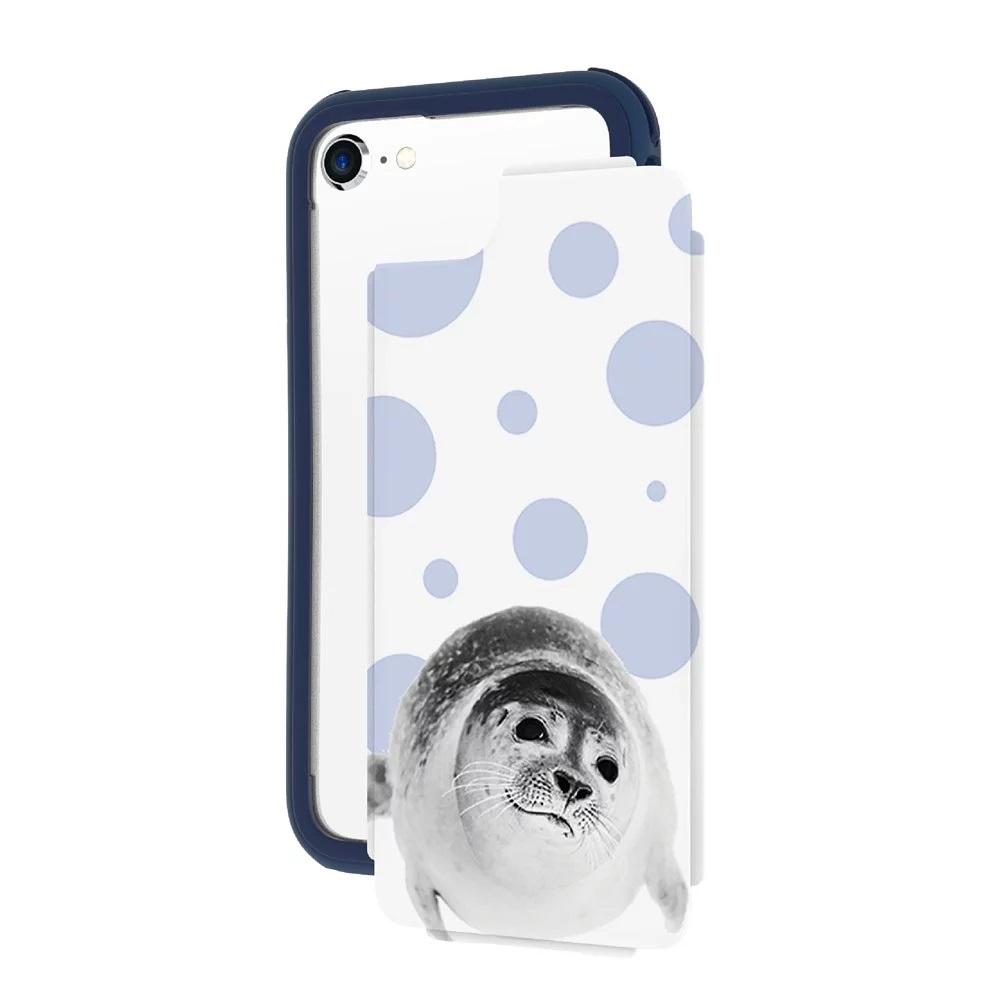 維納斯設計背蓋 發懶小海豹  iPhone 6 ~ Xs Max