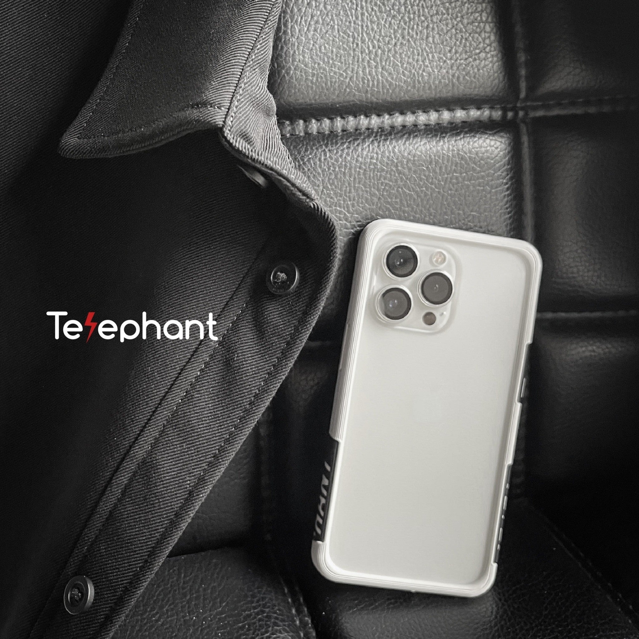 EPI 水波紋抗污防摔手機殼 白熊貓 iPhone 14  系列