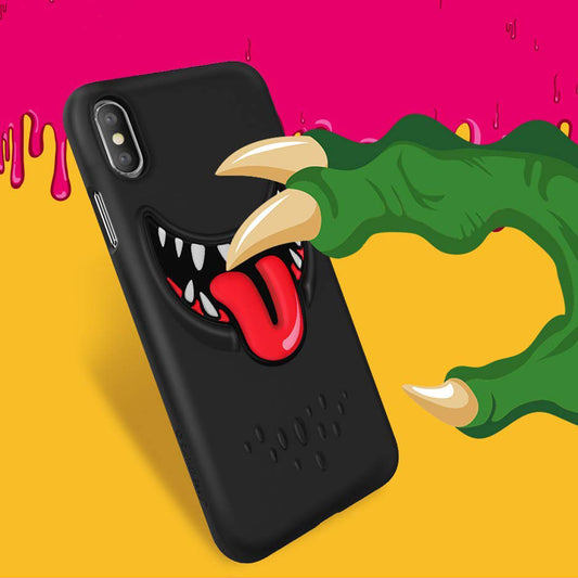 MONSTER 3D笑臉怪獸手機保護殼 iPhone X / XS / XR / XS Max