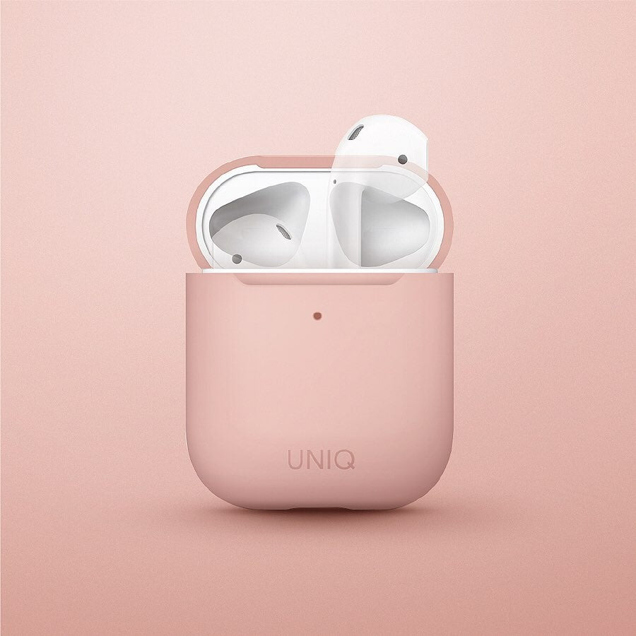 Lino 素色簡約液態矽膠 藍牙耳機保護套（附耳機套） AirPods 1 / 2代