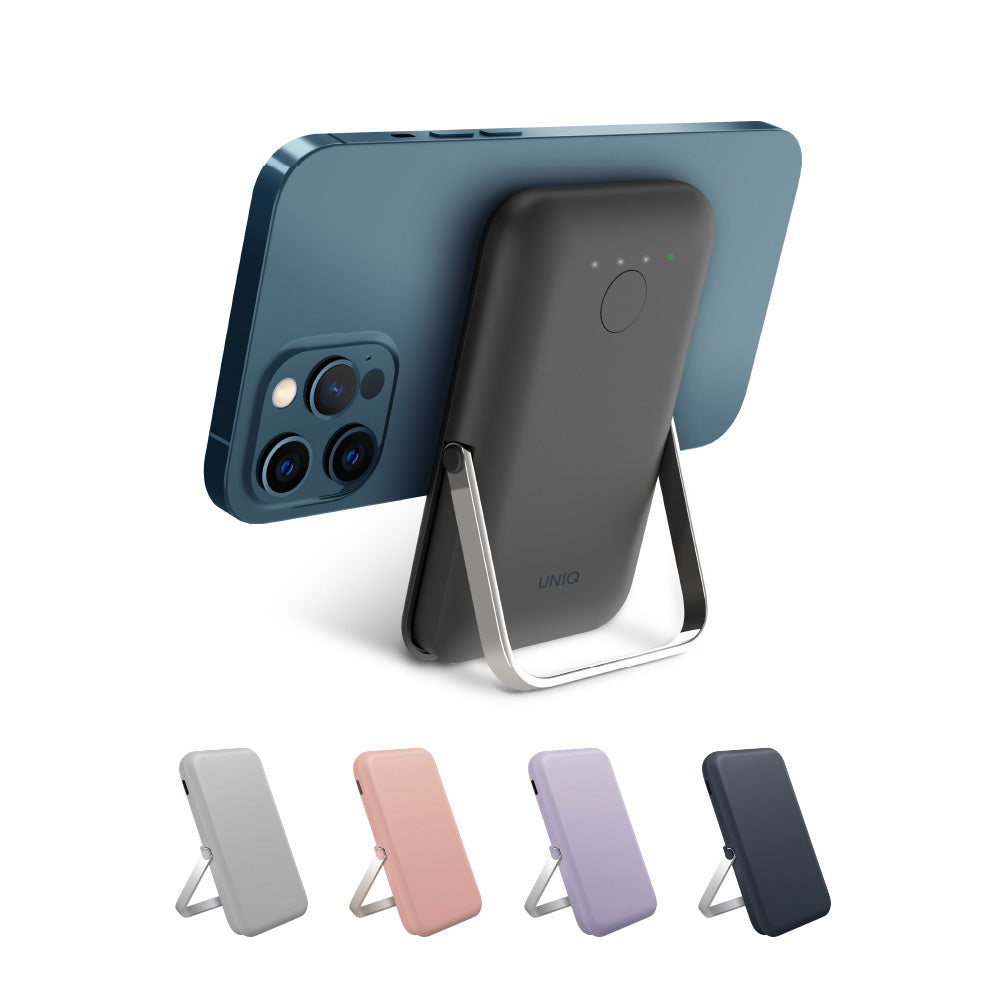 Hoveo 5000mAh 20W支架款磁吸行動電源 支援磁吸
