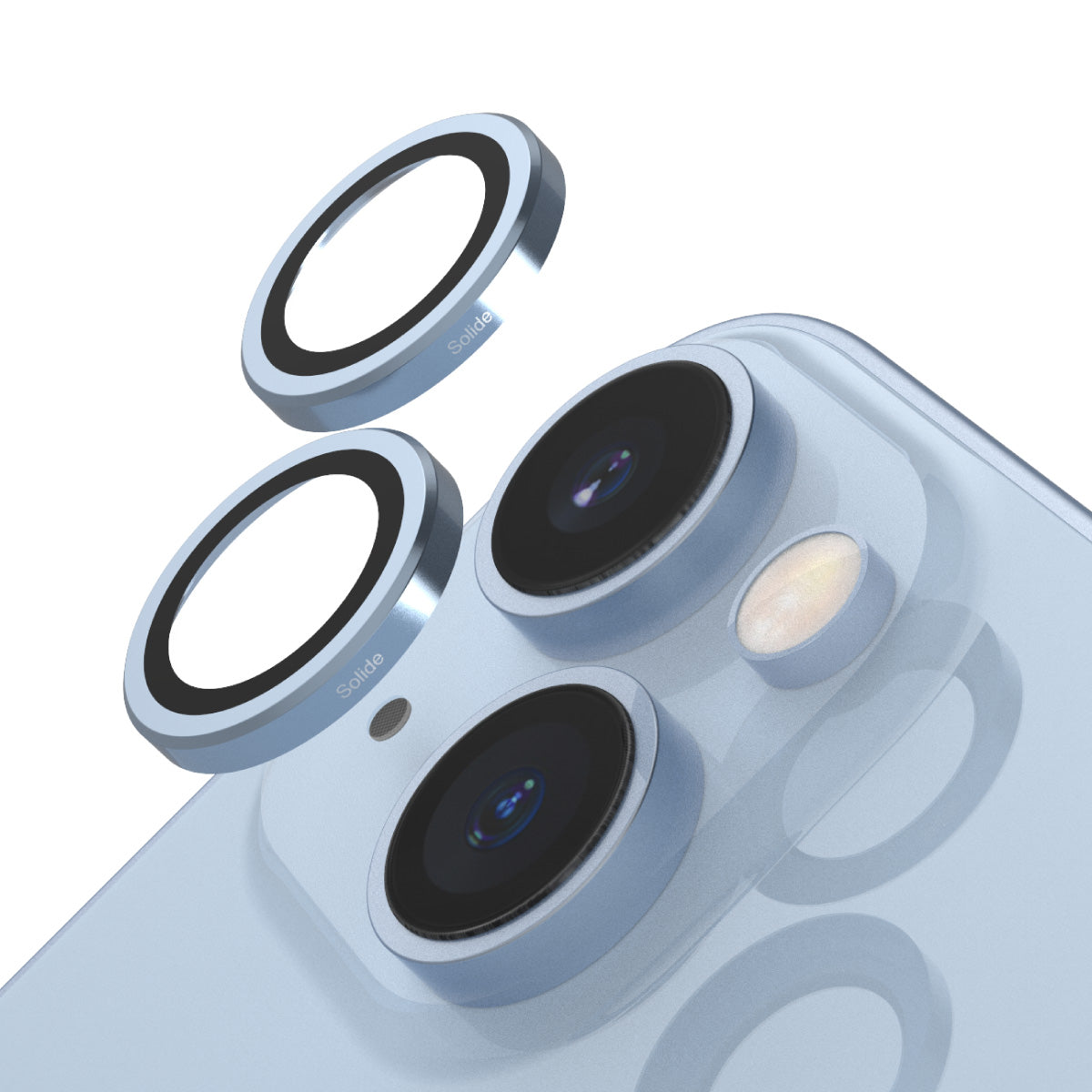 雙鏡頭 鋁合金 頂級藍寶石鏡頭貼 鏡頭保護貼 iPhone 14 / 14 Plus