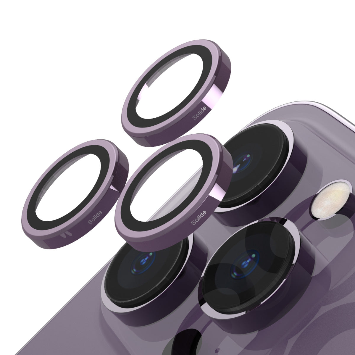三鏡頭 不鏽鋼 頂級藍寶石鏡頭貼 鏡頭保護貼 iPhone 14 Pro / Pro Max