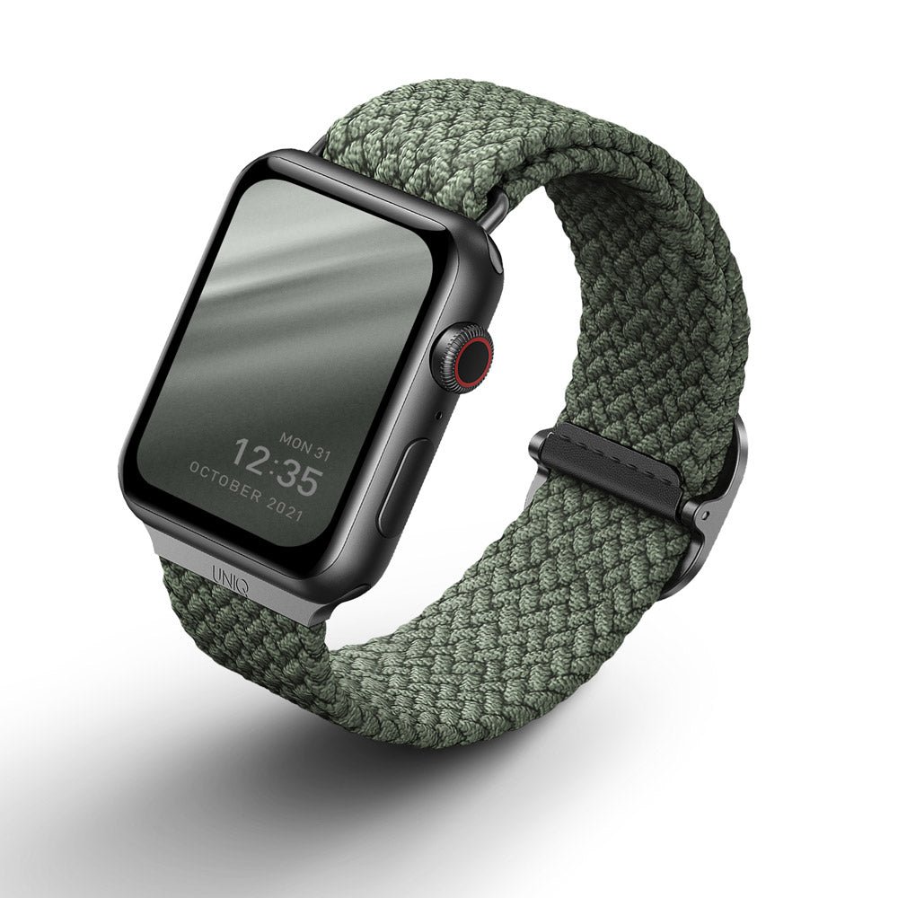 Aspen Apple Watch 防潑水高彈力編織單圈錶帶