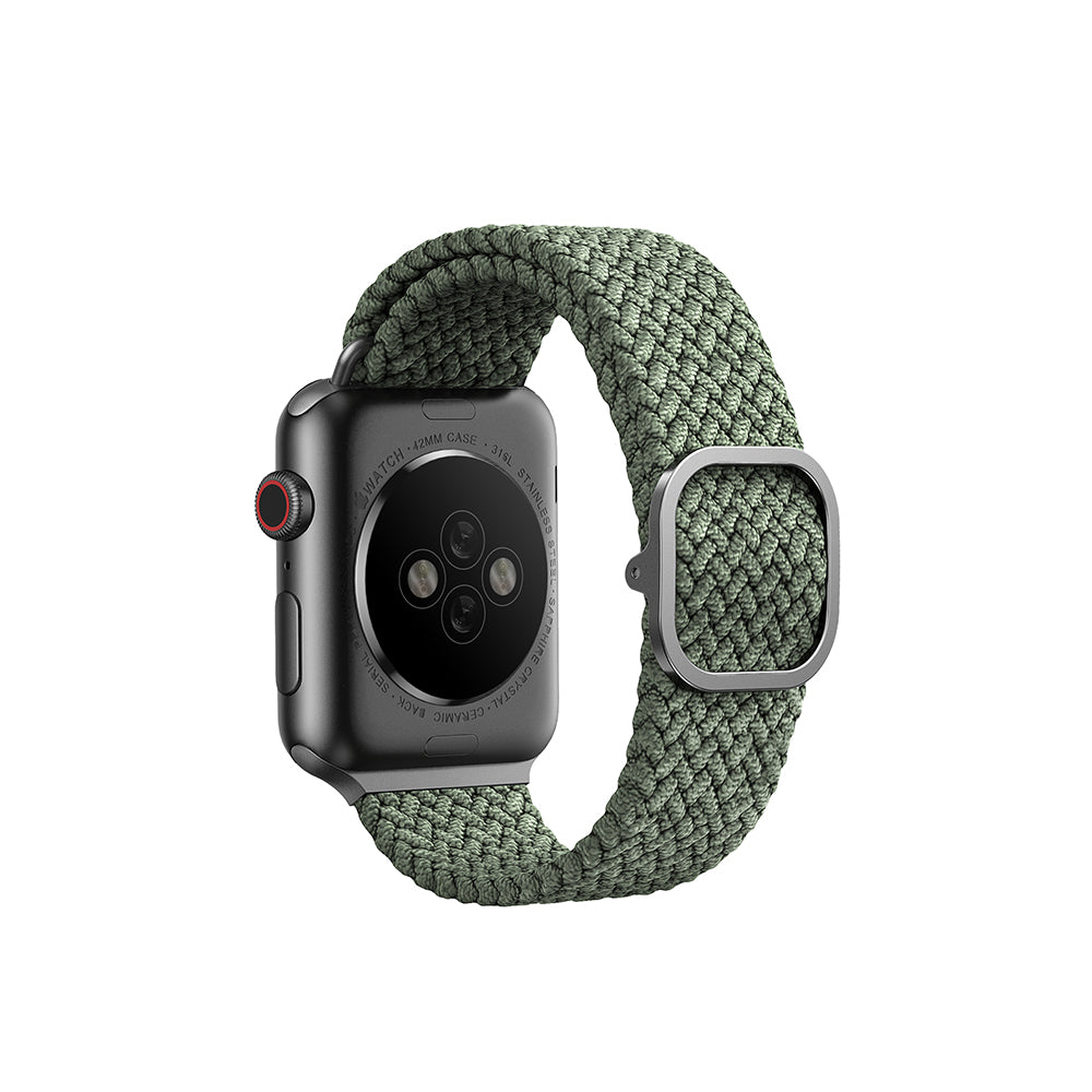 Aspen Apple Watch 防潑水高彈力編織單圈錶帶