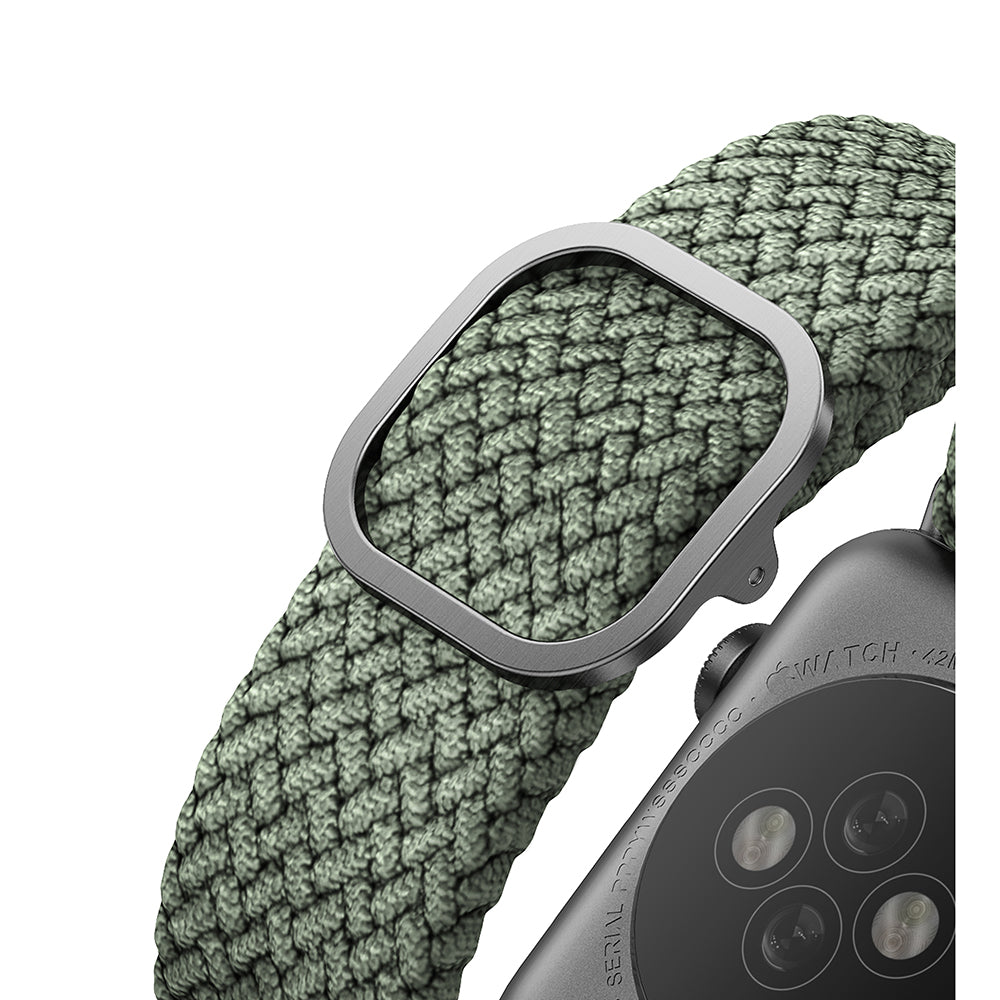 Aspen Apple Watch 防潑水高彈力編織單圈錶帶