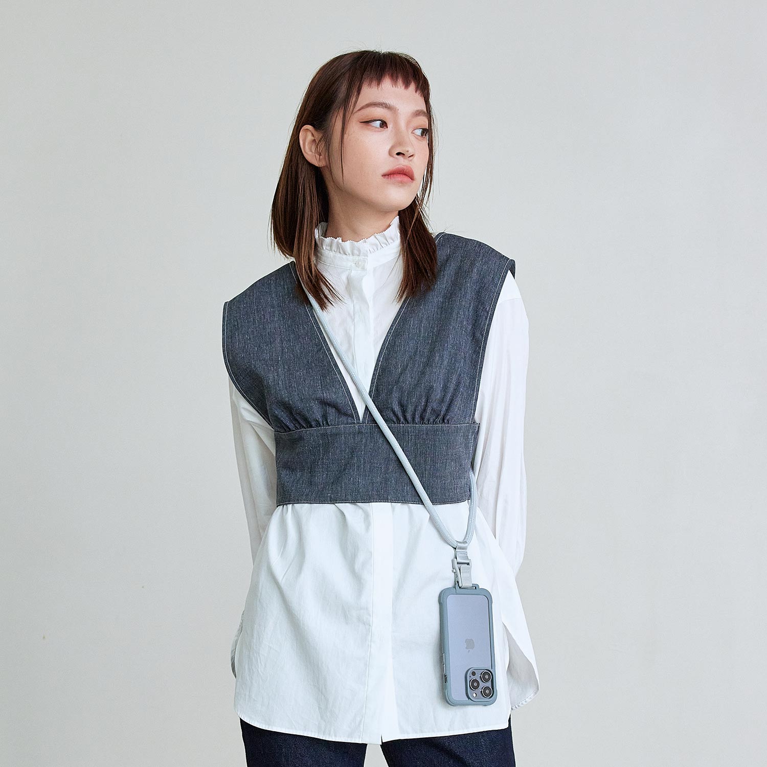 Wander Case 隨行殼 霧灰藍（附贈貼紙）iPhone 14 / 13 系列