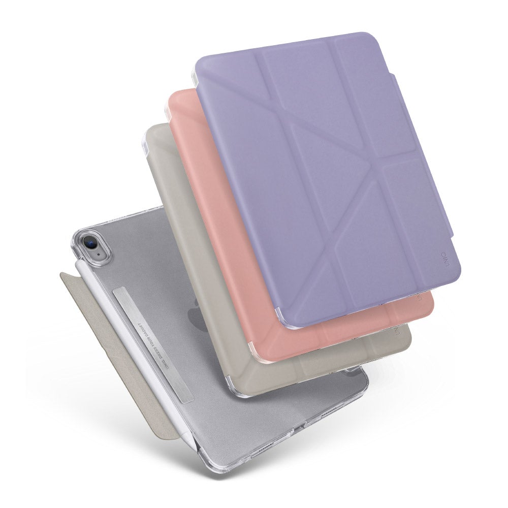 Camden 抗菌磁吸設計帶支架多功能極簡透明保護套 iPad Mini 8.3 吋 (2021)
