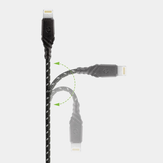 DuraGlitz 超強編織耐彎折快速充電線 Lightning to USB-A 1.5M