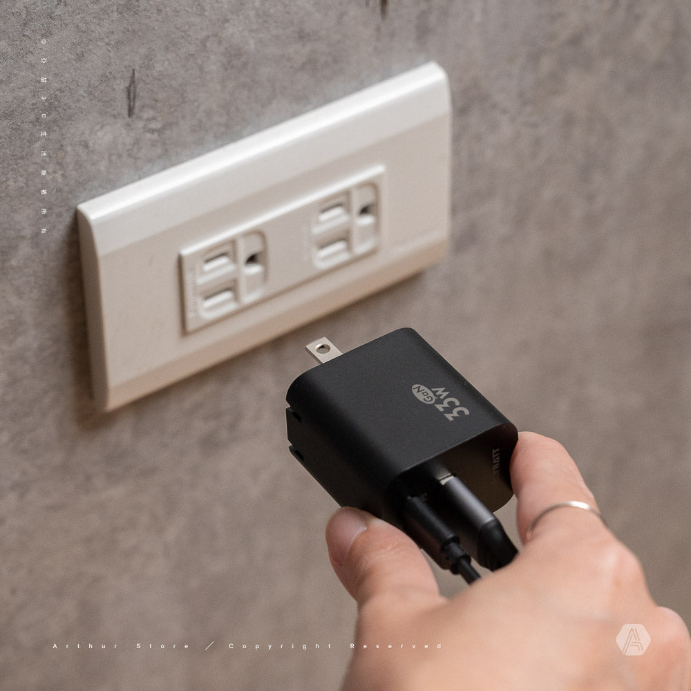 GAN02-33W 氮化鎵快速充電器