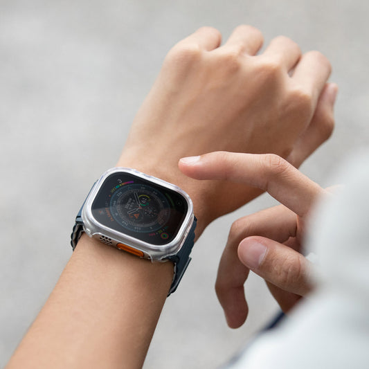 Garde Apple Watch Ultra 全包覆輕薄透明防撞保護框 49 mm
