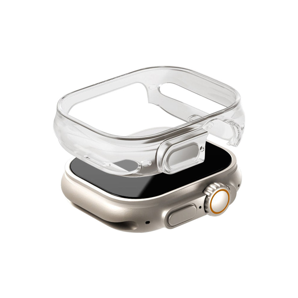 Garde Apple Watch Ultra 全包覆輕薄透明防撞保護框 49 mm