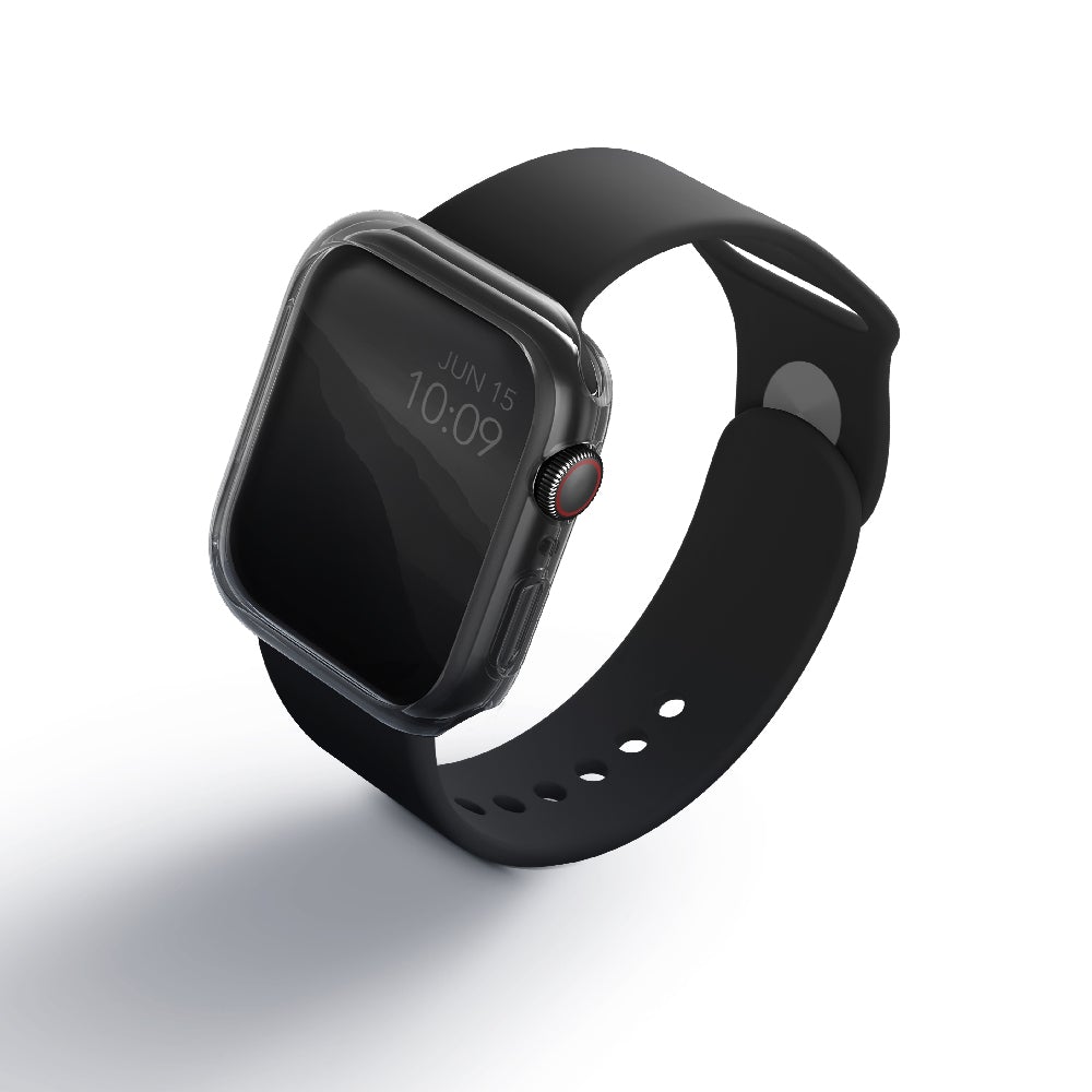 盒損福利品 - Glase Apple Watch 輕薄透明防撞保護框 41/45mm（2入)