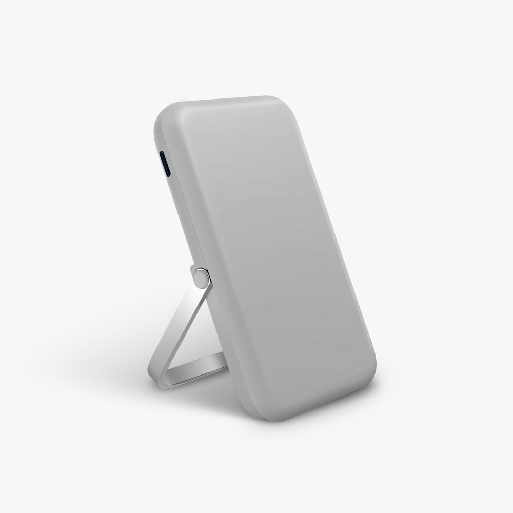 Hoveo 5000mAh 20W支架款磁吸行動電源 支援磁吸