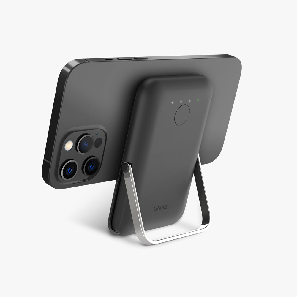 Hoveo 5000mAh 20W支架款磁吸行動電源 支援磁吸