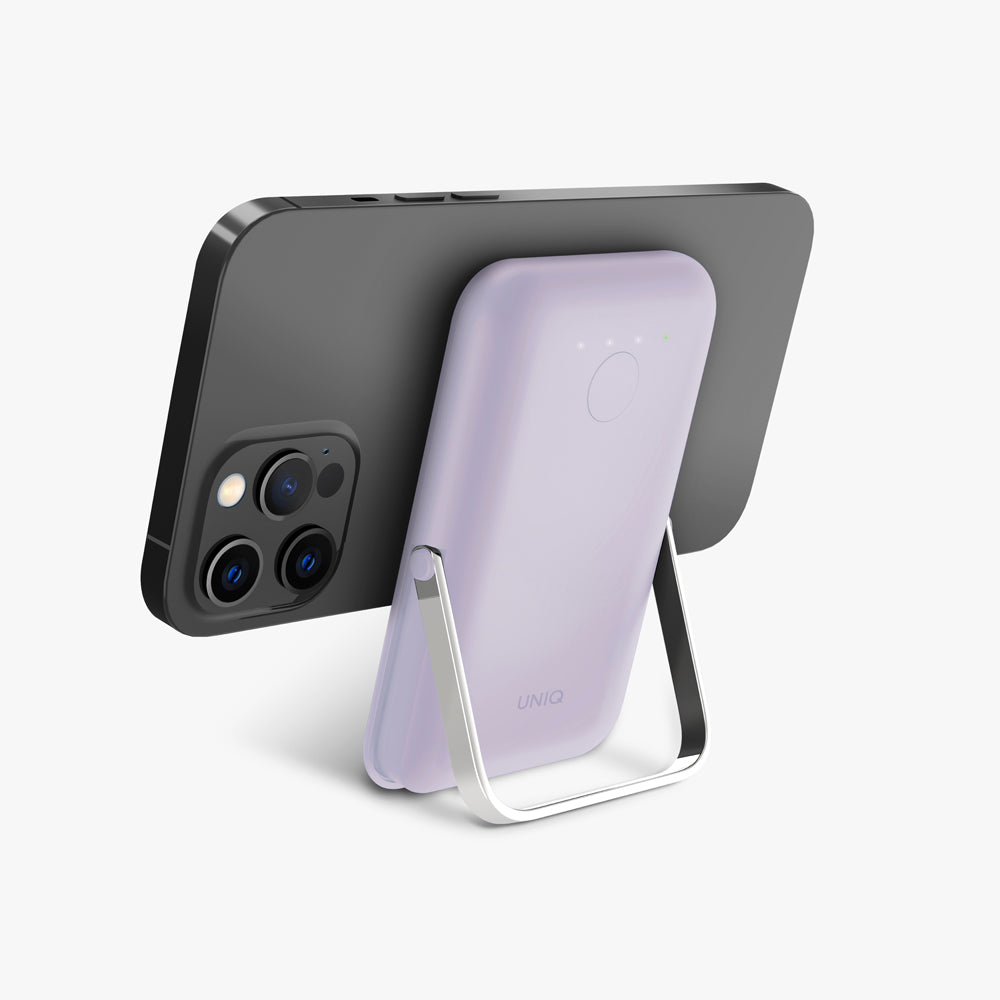 Hoveo 5000mAh 20W支架款磁吸行動電源 支援磁吸
