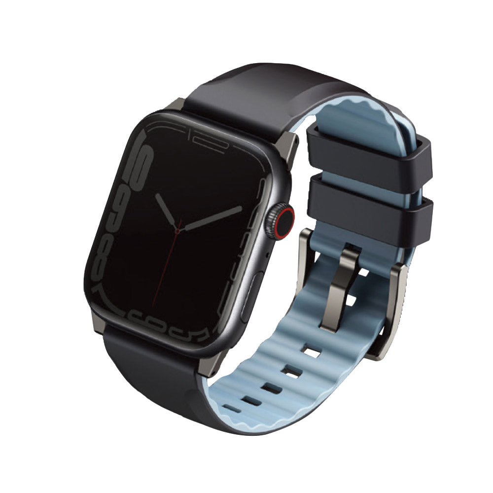 Linus Apple Watch 防水矽膠雙色錶帶