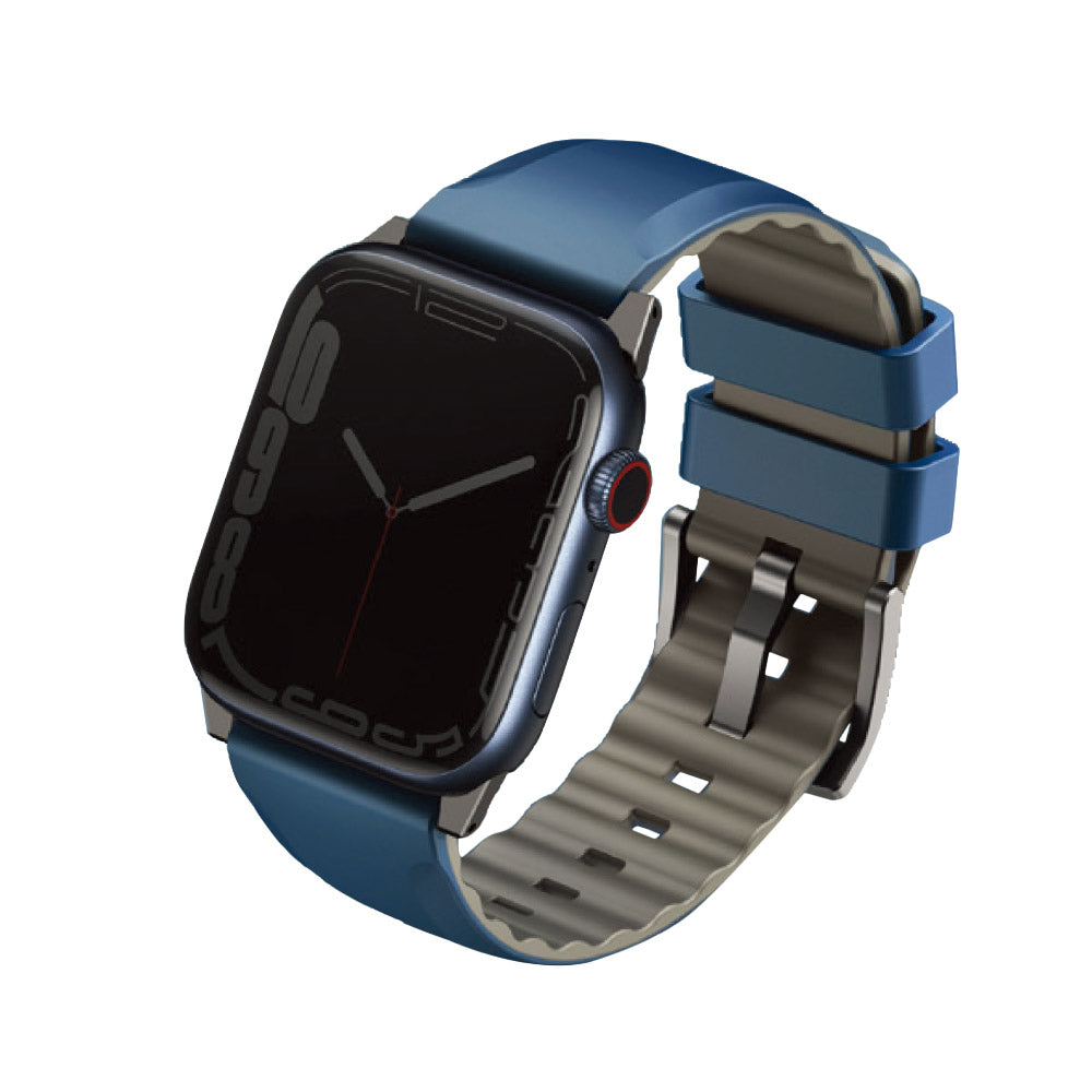 Linus Apple Watch 防水矽膠雙色錶帶