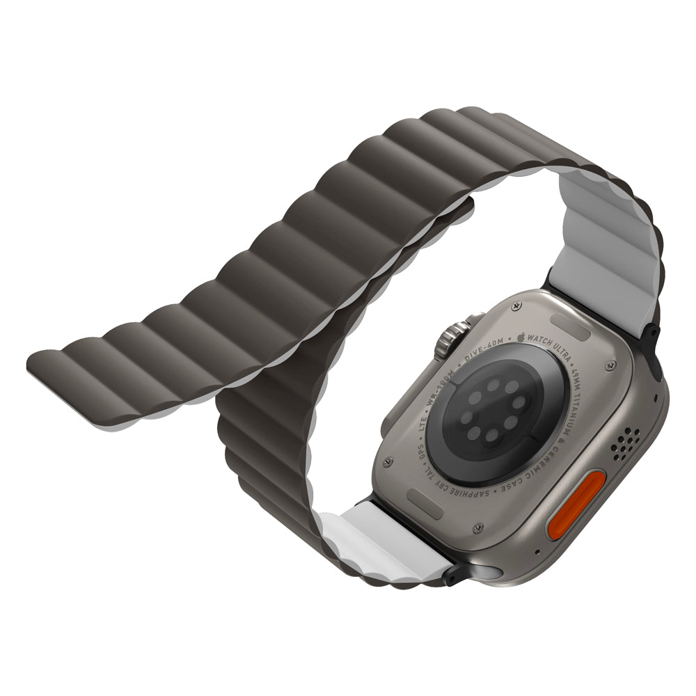 Revix Apple Watch 雙色防水矽膠磁吸錶帶