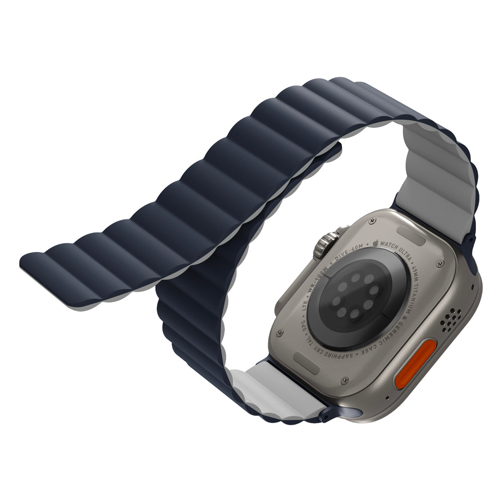 Revix Apple Watch 雙色防水矽膠磁吸錶帶