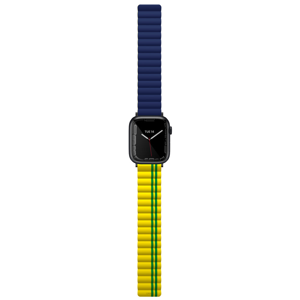 Revix Apple Watch 雙色防水矽膠磁吸錶帶『世足賽限定版』