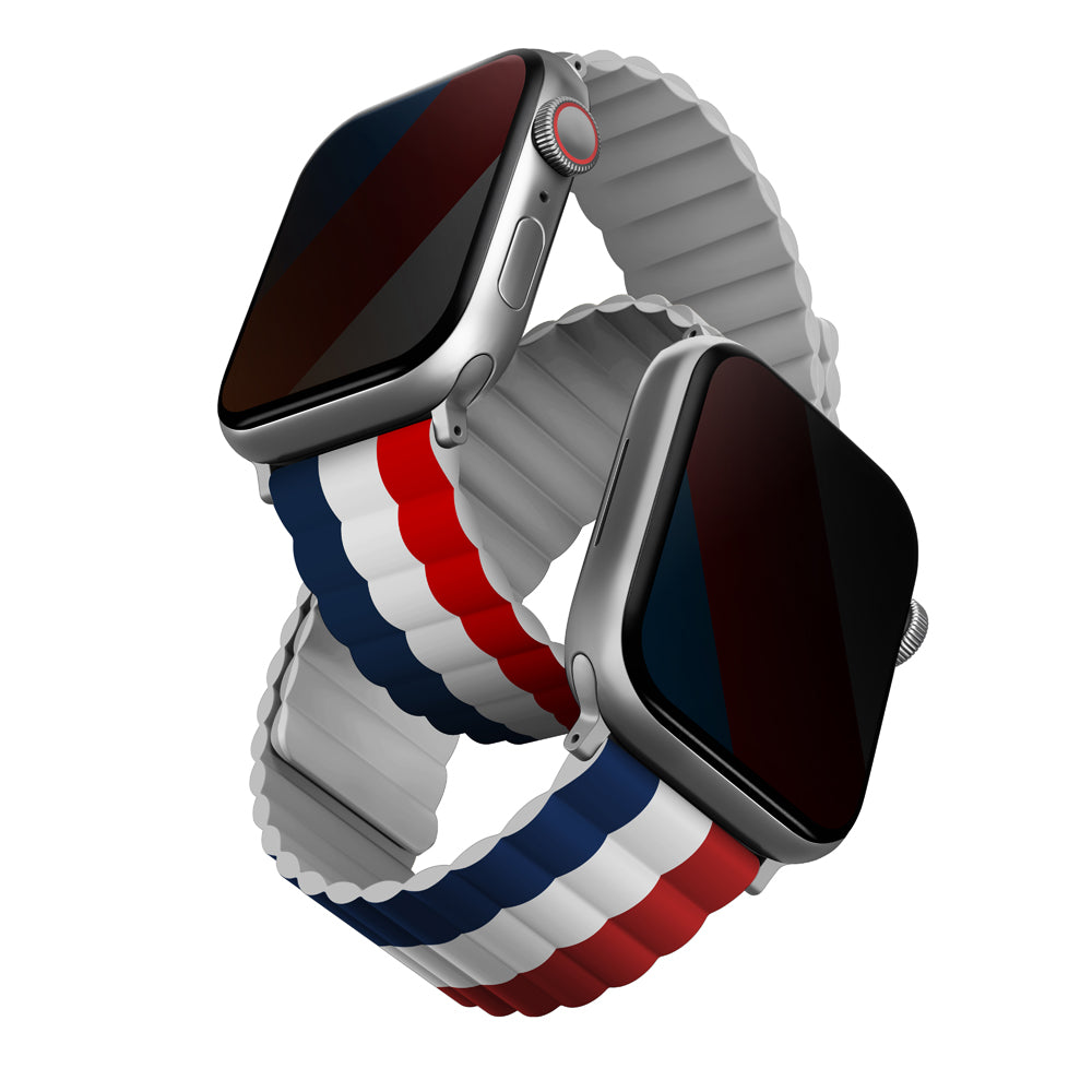 Revix Apple Watch 雙色防水矽膠磁吸錶帶『世足賽限定版』