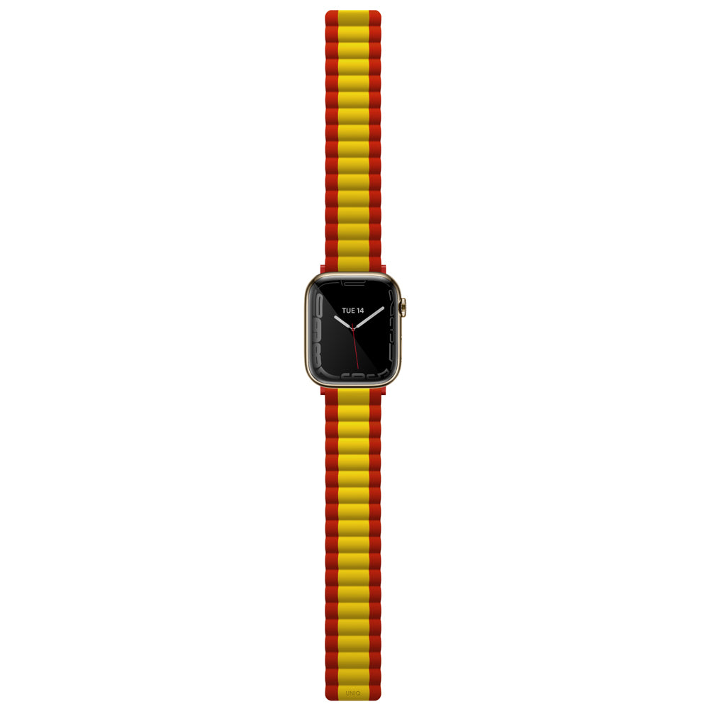 Revix Apple Watch 雙色防水矽膠磁吸錶帶『世足賽限定版』