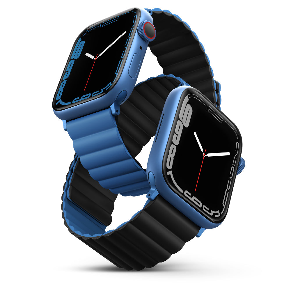 Revix Apple Watch 雙色防水矽膠磁吸錶帶