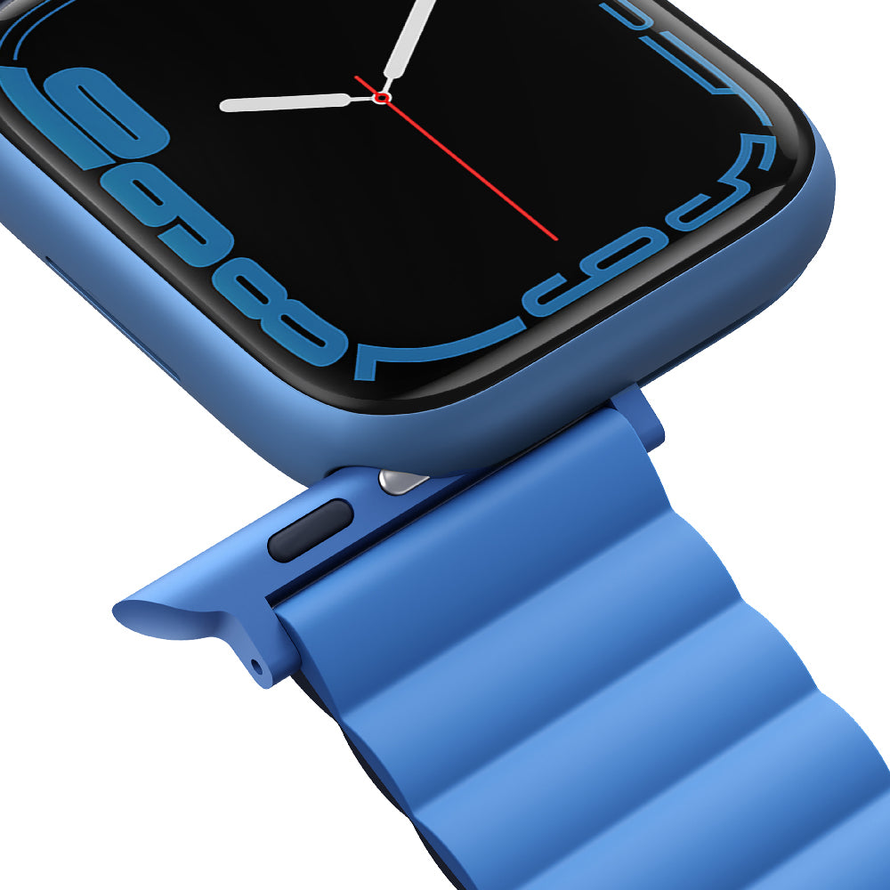 Revix Apple Watch 雙色防水矽膠磁吸錶帶