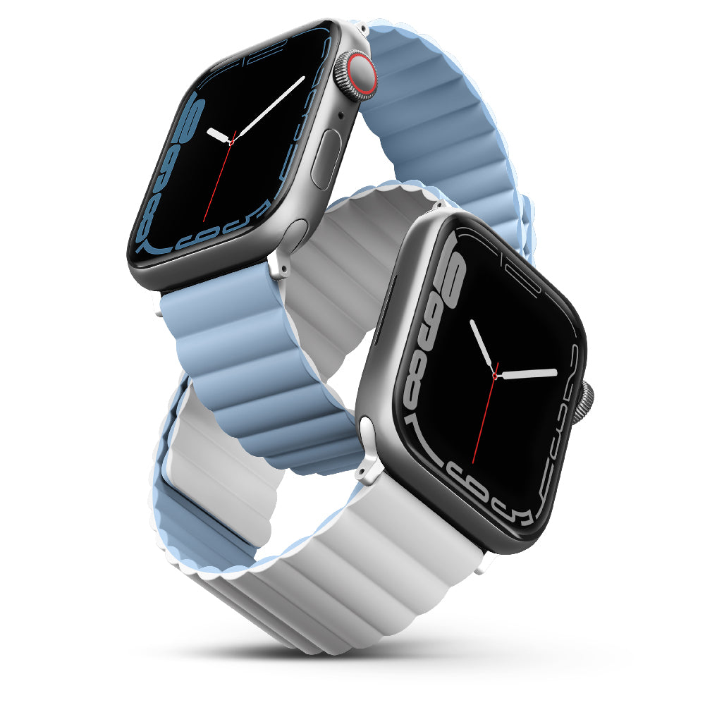 Revix Apple Watch 雙色防水矽膠磁吸錶帶