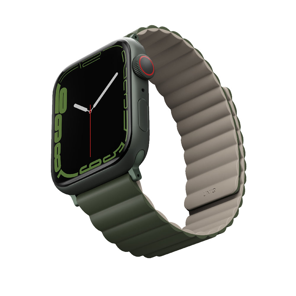 Revix Apple Watch 雙色防水矽膠磁吸錶帶