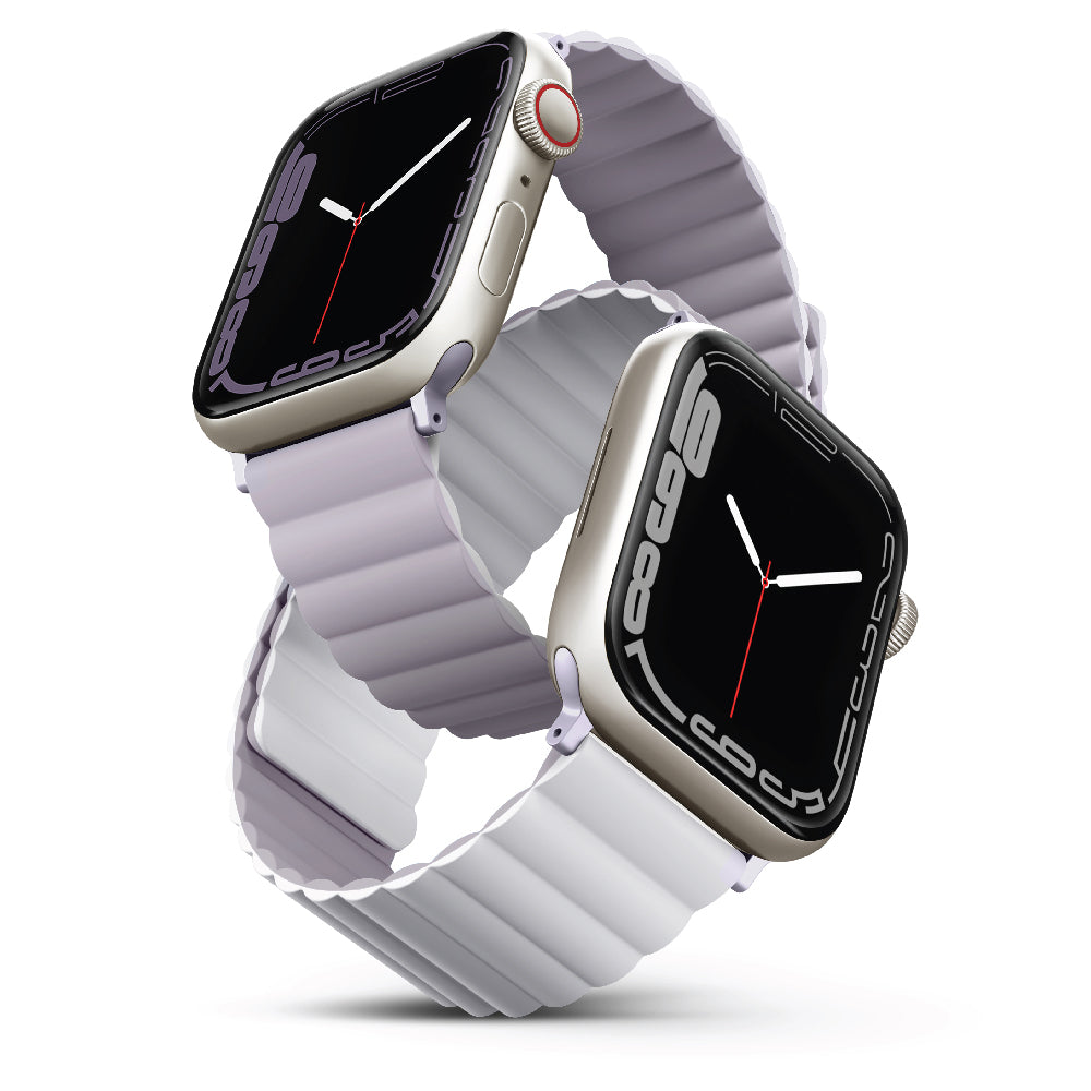 Revix Apple Watch 雙色防水矽膠磁吸錶帶