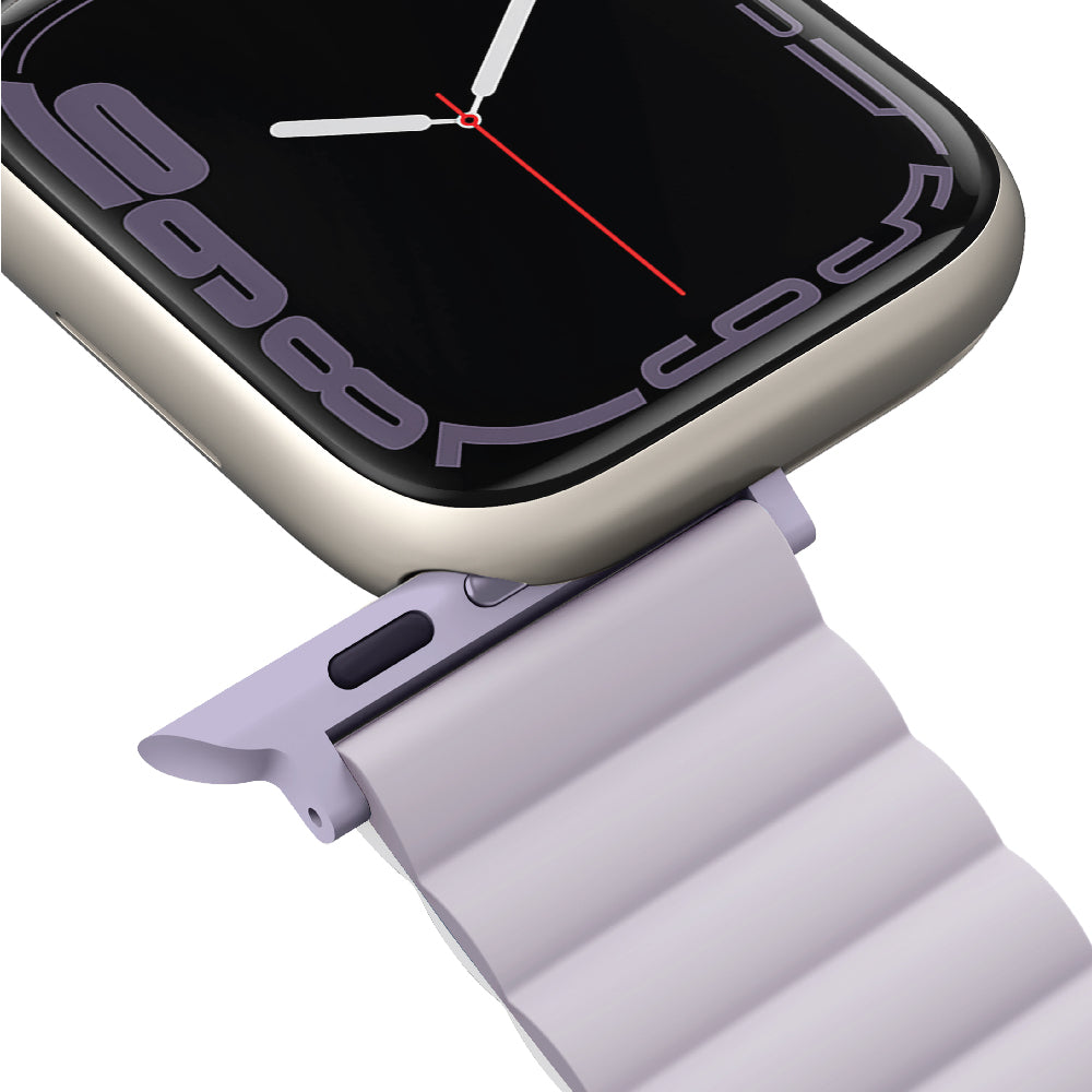 Revix Apple Watch 雙色防水矽膠磁吸錶帶
