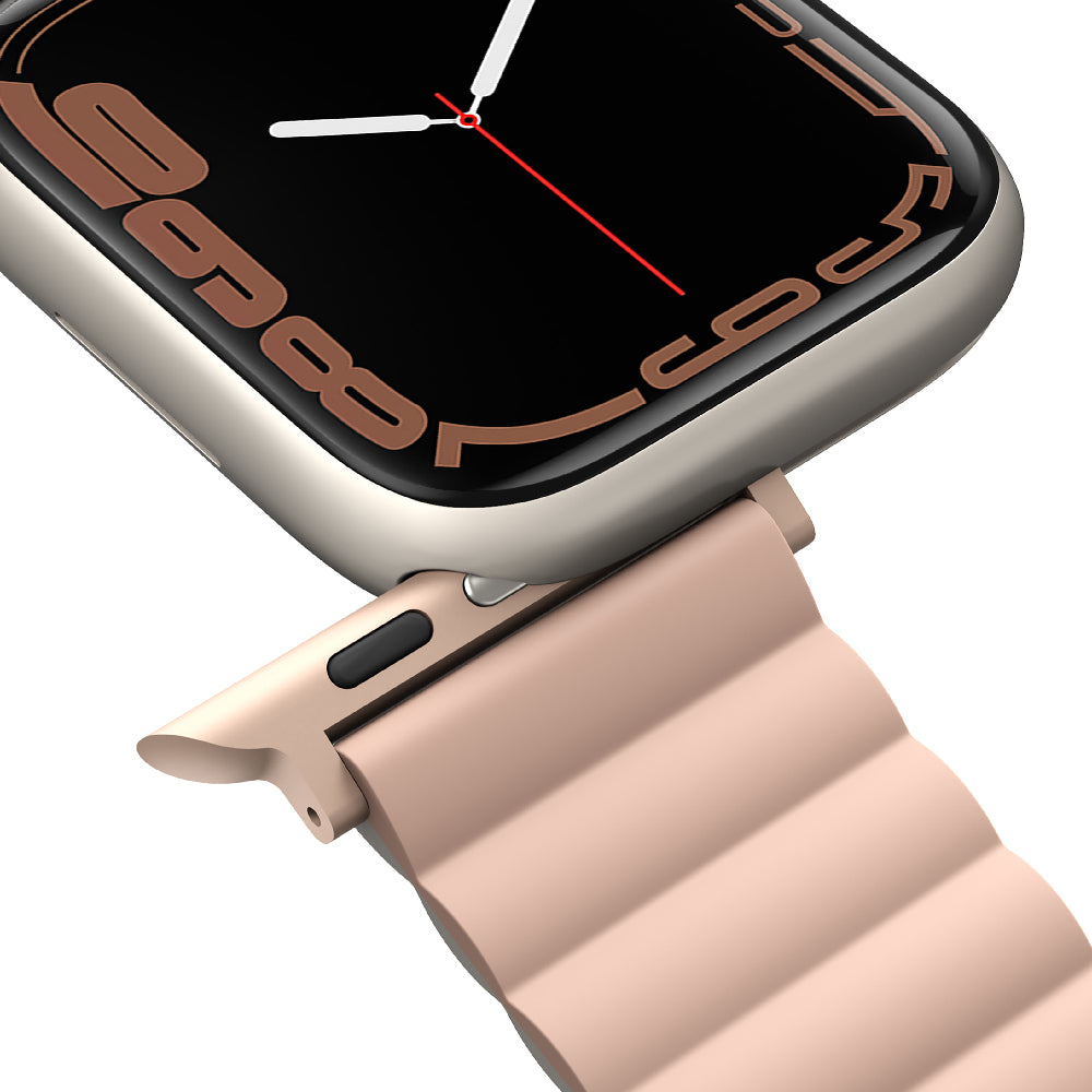 Revix Apple Watch 雙色防水矽膠磁吸錶帶