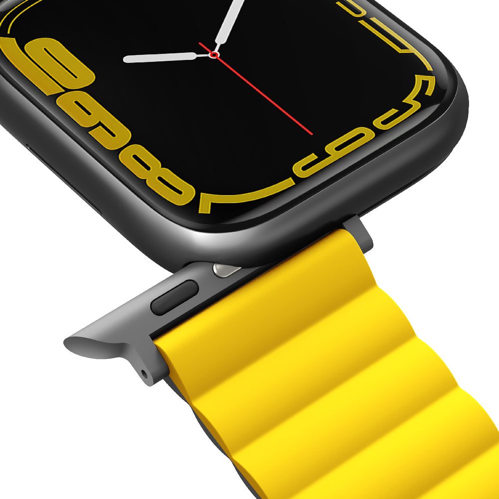 Revix Apple Watch 雙色防水矽膠磁吸錶帶