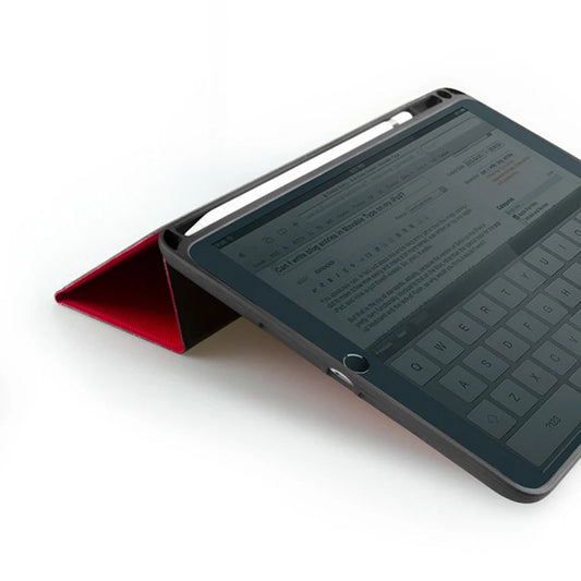 Rigor 輕薄三折可立式 帶筆槽平板皮套 iPad 9.7吋