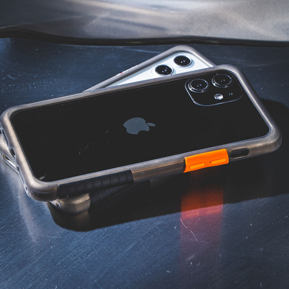 NMDer 抗汙防摔手機殼 黑戀橘 iPhone 12 系列