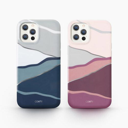 Ciel 獨特線條色塊設計全包覆防摔手機保護殼 iPhone 12 系列