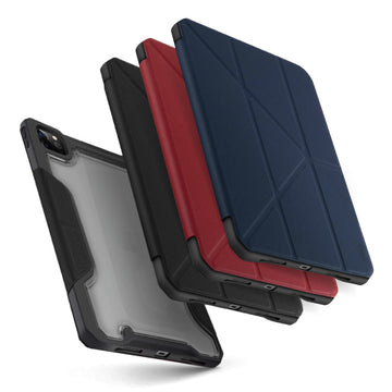 UNIQ 新加坡 Trexa 抗菌磁吸帶筆槽透明平板保護套 iPad Pro 11吋 (2021) (盒損福利品/功能正常)