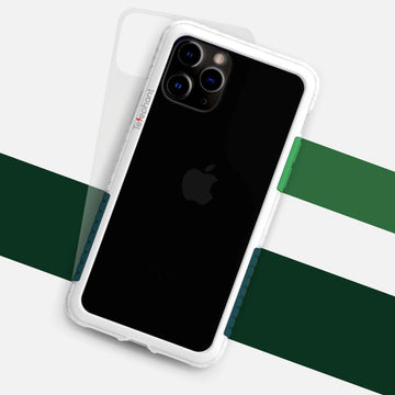 NMDer 抗汙防摔手機殼 白軍仕綠 iPhone 6 ~ 11 系列
