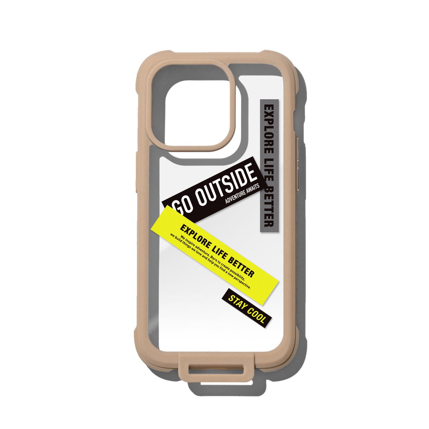 Wander Case 隨行殼 奶茶色（附贈貼紙）iPhone 14 / 13 系列
