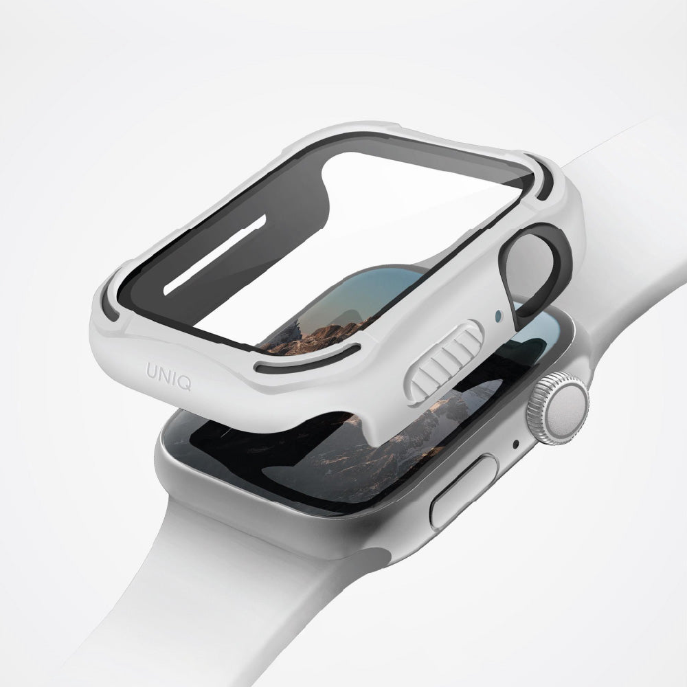 Torres Apple Watch 全包覆9H鋼化玻璃抗菌錶殼 40 / 44 mm